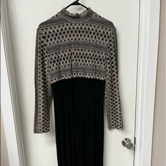 Ladies Midi knit Dress Large - Picture 1 of 3
